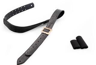 Kytarový pás RightOnStraps Legend BM Bohemian Vegan Kytarový pás Black - 3