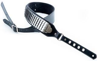 Kytarový pás RightOnStraps Legend JL Python Kytarový pás Black - 1