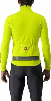 Cycling jersey Castelli Puro 3 Jersey FZ Jersey Electric Lime/Silver Reflex M - 3