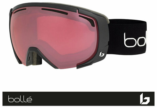 Ski Goggles Bollé Supreme OTG Black Matte/Vermillon Gun Ski Goggles - 2