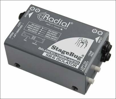 Procesor dźwiękowy/Procesor sygnałowy Radial StageBug SB-6 - 2