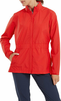 Waterproof Jacket Footjoy HydroLite Womens Jacket Bright Red S - 3