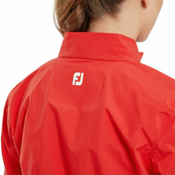 Waterproof Jacket Footjoy HydroLite Womens Jacket Bright Red S - 5