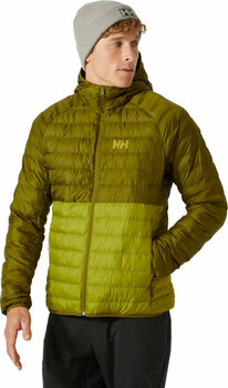 Outdorová bunda Helly Hansen Men's Banff Hooded Insulator Bright Moss L Outdorová bunda - 3