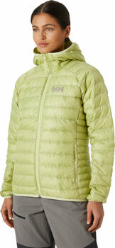 Outdoor Jacke Helly Hansen Women's Banff Hooded Insulator Iced Matcha M Outdoor Jacke - 3