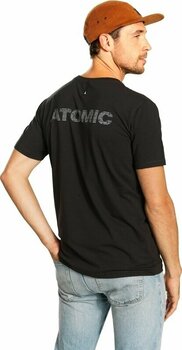 T-shirt/casaco com capuz para esqui Atomic RS WC T-Shirt Black M T-Shirt - 4