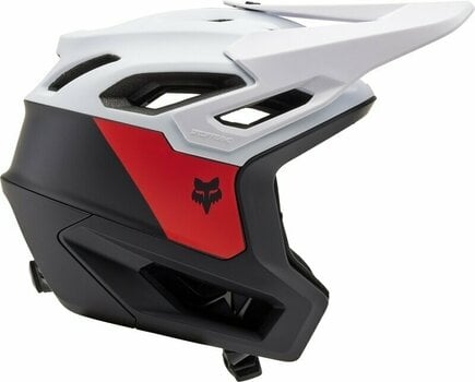 Cyklistická helma FOX Dropframe Pro Helmet Black/White S Cyklistická helma - 2