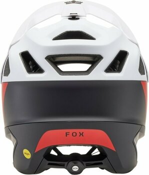 Fahrradhelm FOX Dropframe Pro Helmet Black/White L Fahrradhelm - 4