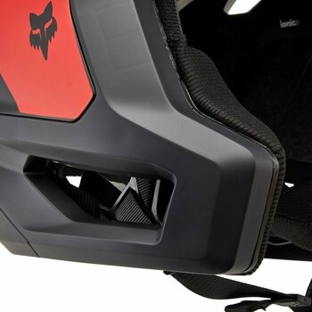 Cykelhjelm FOX Dropframe Pro Helmet Black/White L Cykelhjelm - 10