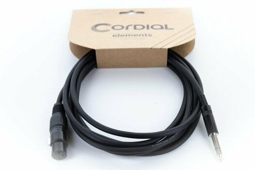 Audio kabel Cordial EM 0,5 FV 0,5 m Audio kabel - 6