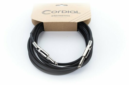 Instrument Cable Cordial EI 1,5 PP Black 1,5 m Straight - Straight - 6