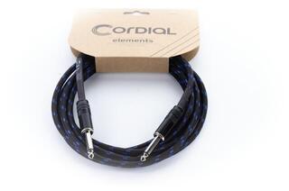 Instrument Cable Cordial EI 1,5 PP-TWEED-BL 1,5 m Straight - Straight Instrument Cable - 6