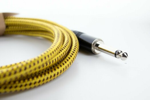 Nástrojový kábel Cordial EI 1,5 PP-TWEED-YE Žltá 1,5 m Rovný - Rovný - 5