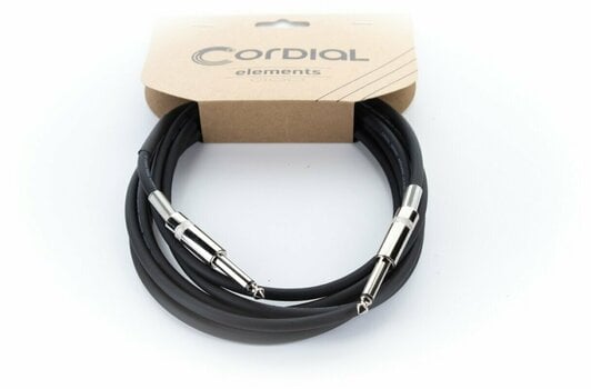 Kabel za instrumente Cordial EI 3 PP Crna 3 m Ravni - Ravni - 6