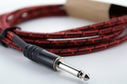 Instrument Cable Cordial EI 3 PP-TWEED-RD Red 3 m Straight - Straight - 3