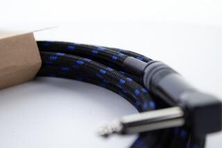 Instrument Cable Cordial EI 3 PR-TWEED-BL 3 m Straight - Angled Instrument Cable - 4