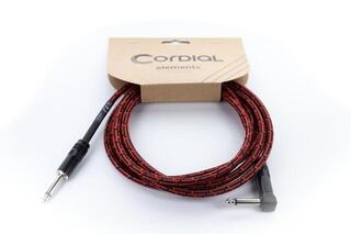 Instrument Cable Cordial EI 3 PR-TWEED-RD 3 m Straight - Angled Instrument Cable - 5