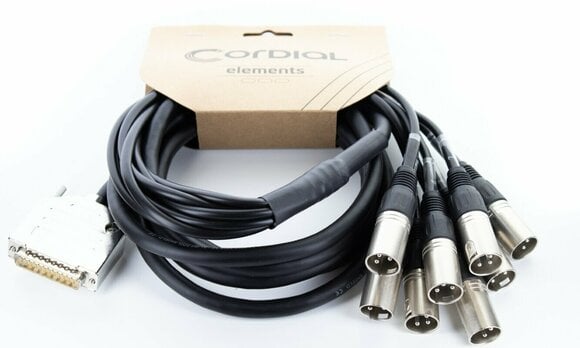 Câble multipaire Cordial EFD 3 DMT 3 m - 6
