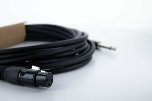 Kabel mikrofonowy Cordial EM 5 FP Czarny 5 m - 3