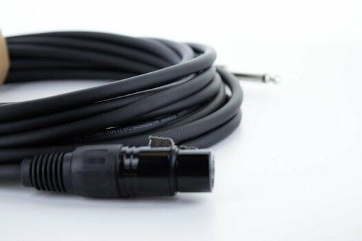 Kabel mikrofonowy Cordial EM 5 FP Czarny 5 m - 4