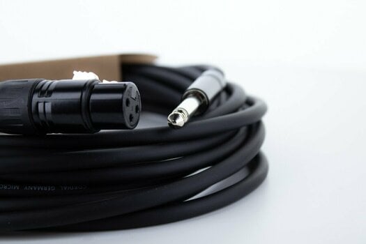 Microphone Cable Cordial EM 5 FP Black 5 m - 5