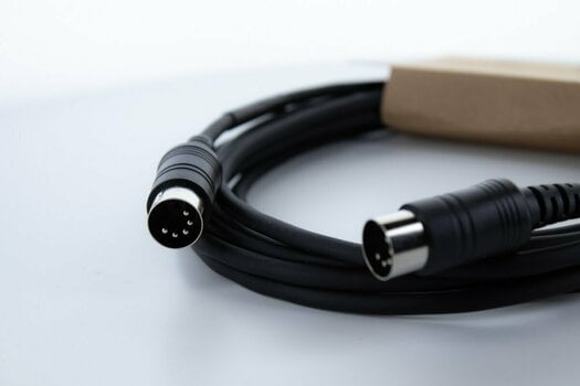 MIDI kabel Cordial ED 0,5 AA Crna 0,5 m - 3