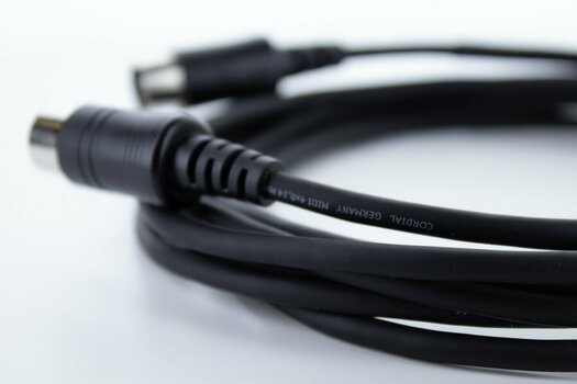 MIDI kabel Cordial ED 0,5 AA Crna 0,5 m - 4
