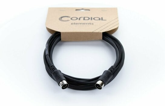 Kabel MIDI Cordial ED 1 AA Czarny 1 m - 5