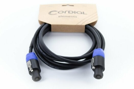 Cable de altavoz Cordial EL 1,5 LL 215 Negro 1,5 m - 2