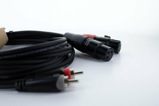Audio kabel Cordial EU 1 FC 1 m Audio kabel - 5