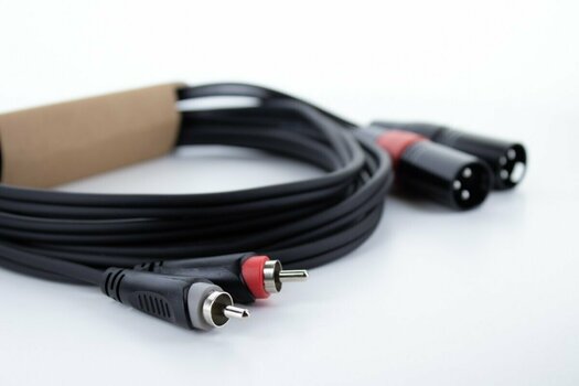 Audio kabel Cordial EU 1 MC 1 m Audio kabel - 3
