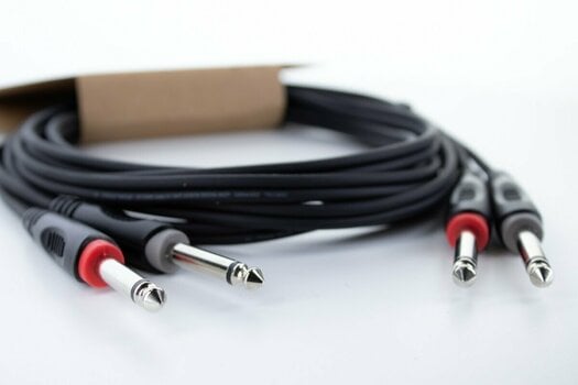 Audio kabel Cordial EU 1 PP 1 m Audio kabel - 3