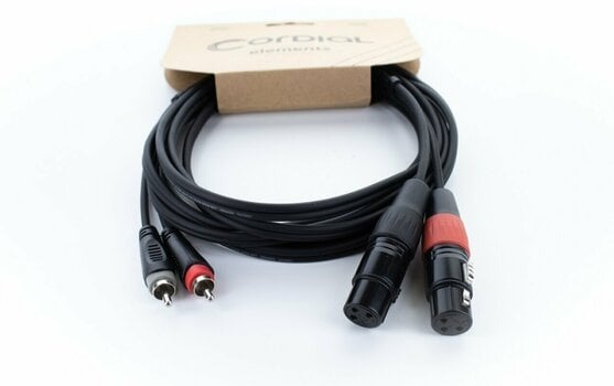 Audio kabel Cordial EU 1,5 FC 1,5 m Audio kabel - 2
