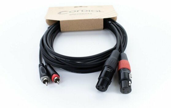 Audiokabel Cordial EU 3 FC 3 m Audiokabel - 2