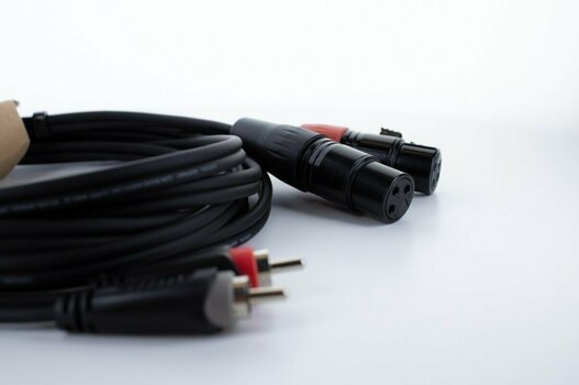 Audio kabel Cordial EU 3 FC 3 m Audio kabel - 5