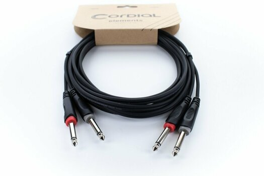 Audio kábel Cordial EU 3 PP 3 m Audio kábel - 2