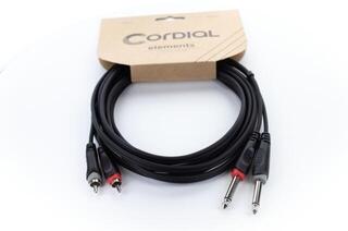 Audio kabel Cordial EU 6 PC 6 m Audio kabel - 1
