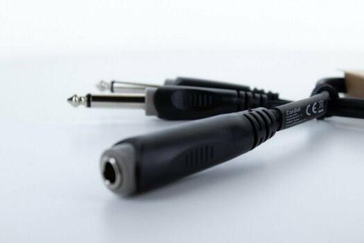 Audio kábel Cordial EY 0,3 GPP 0,3 m Audio kábel - 5