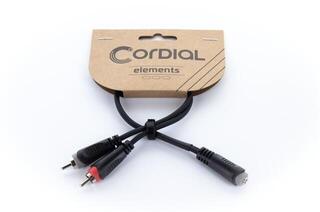 Audiokabel Cordial EY 0,3 YCC 0,3 m Audiokabel - 1