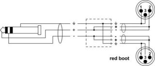Audiokabel Cordial EY 1 WRMM 1 m Audiokabel - 5