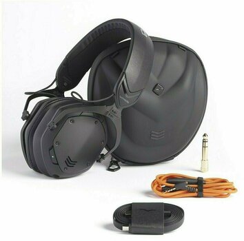 Bezdrôtové slúchadlá na uši V-Moda Crossfade 2 Wireless Matte Black Metal - 3