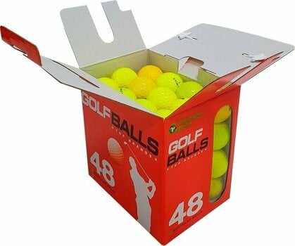 Used Golf Balls Replay Golf Mix Brands Lake Balls Yellow 48 Pack - 2