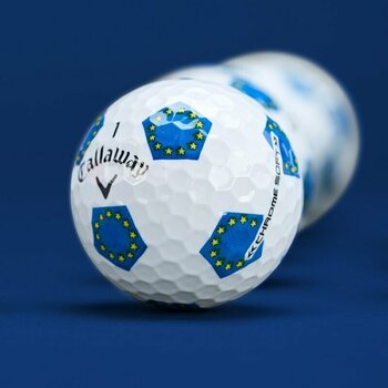 Piłka golfowa Callaway Chrome Soft 2022 Truvis Europe Team - 4