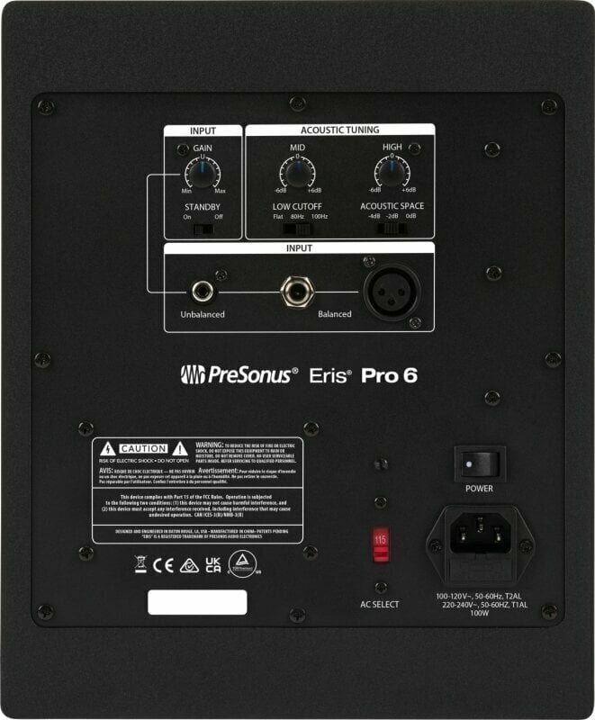 Az 140 W-ig terjedő teljesítménnyel elegendő tartalékot kap a lenyűgöző hangerő és dinamika számára, akár a stúdióban, akár otthon élvezi a zenét, akár bulit szervez.
