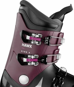 Chaussures de ski alpin Atomic Hawx Kids 4 Black/Violet/Pink 24/24,5 Chaussures de ski alpin - 4