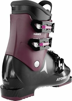 Chaussures de ski alpin Atomic Hawx Kids 3 Black/Violet/Pink 21/21,5 Chaussures de ski alpin - 2