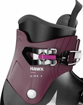 Chaussures de ski alpin Atomic Hawx Kids 2 Black/Violet/Pink 18/18,5 Chaussures de ski alpin - 4