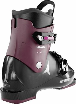 Chaussures de ski alpin Atomic Hawx Kids 2 Black/Violet/Pink 19/19,5 Chaussures de ski alpin - 2
