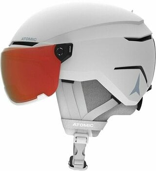 Ski Helmet Atomic Savor Visor Photo White Heather S (51-55 cm) Ski Helmet - 3