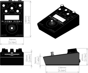 Efect de chitară Gamechanger Audio Plasma Pedal Efect de chitară - 5